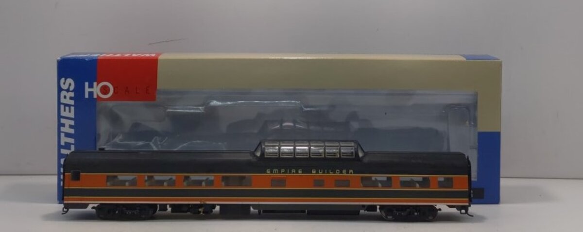 Walthers 932-9093 HO Empire Builder Budd 48-Seat Vista Dome Coach NIB