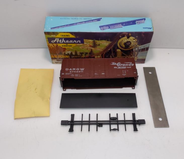 Athearn 1964 Rio Grande 40' Hi-Cube Box Car#67422