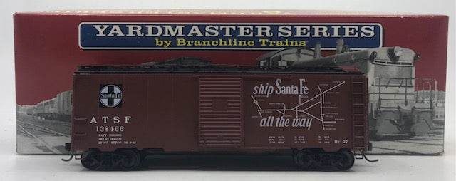 Branchline Trains 8045 HO Yardmaster Series Santa Fe AAR 40' Boxcar # 137162 Kit