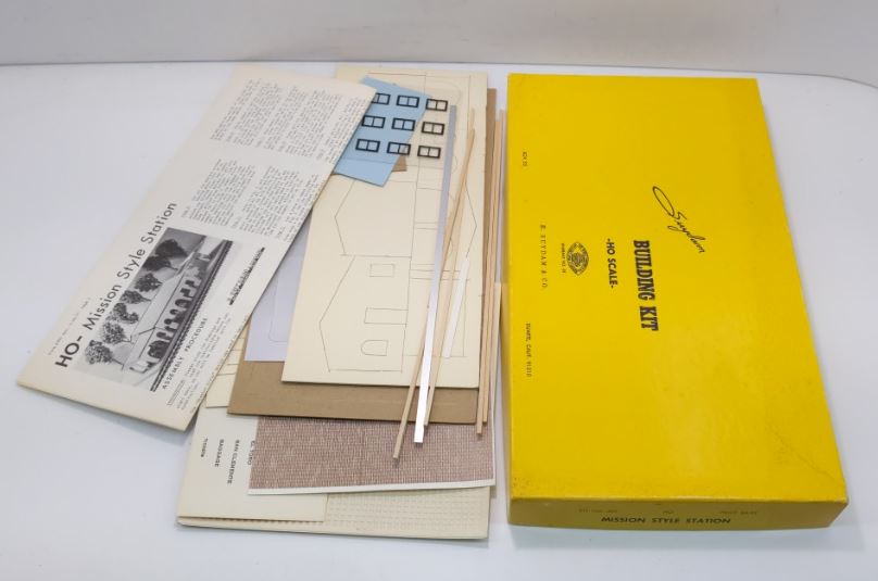 Suydam 501 HO Scale Mission Style Station Kit