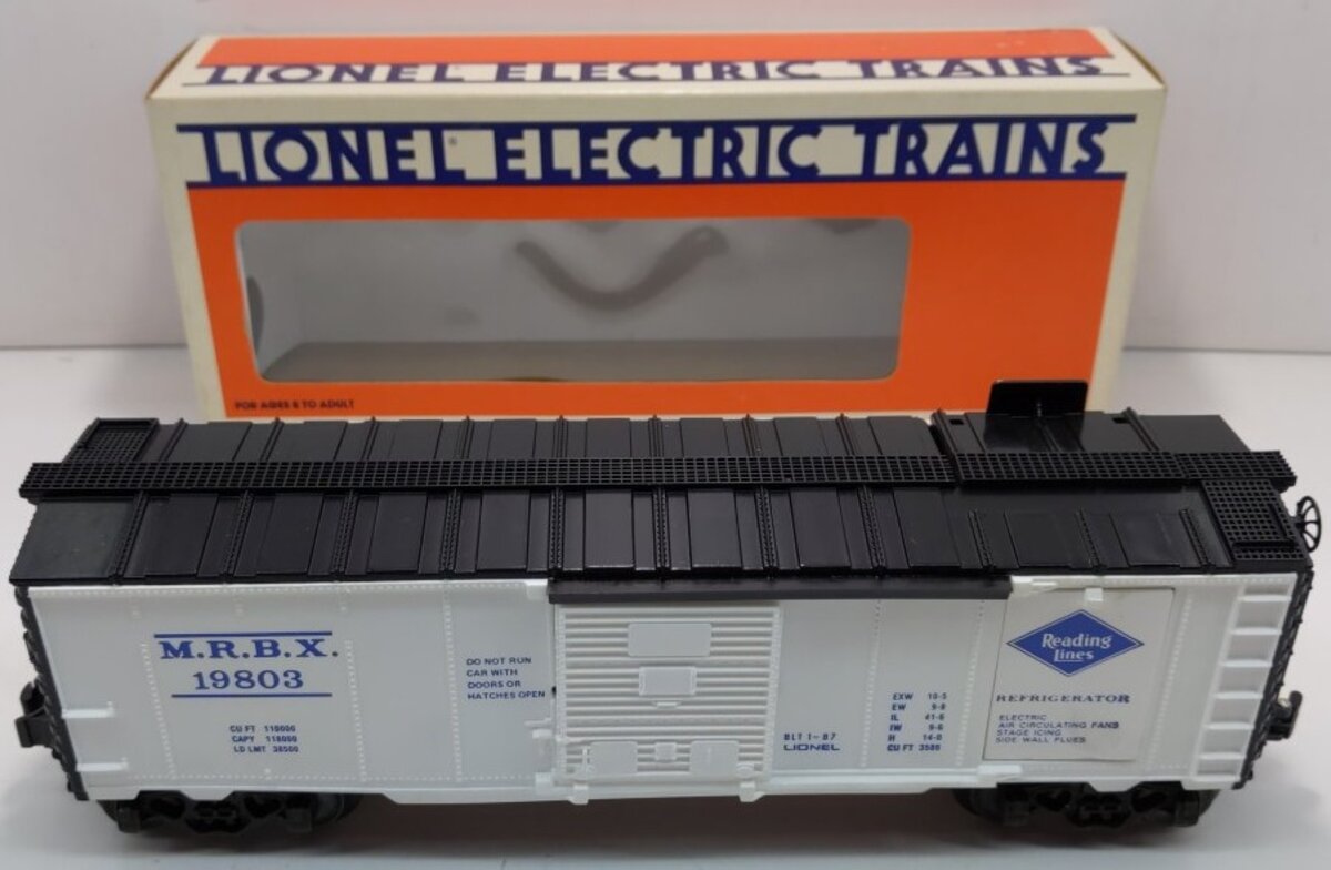 Lionel 6-19803 O Gauge Reading Operating Ice Car #19803 LN/Box