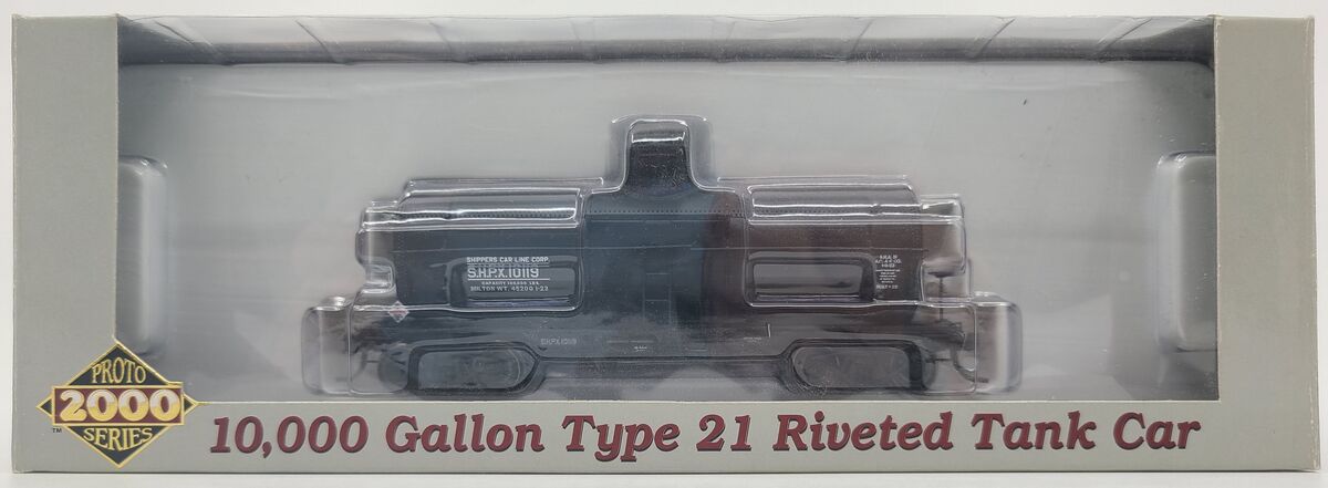 Proto 2000 23363 HO Scale SHPX 10,000 Gallon Type 21 Riveted Tank Car LN/Box