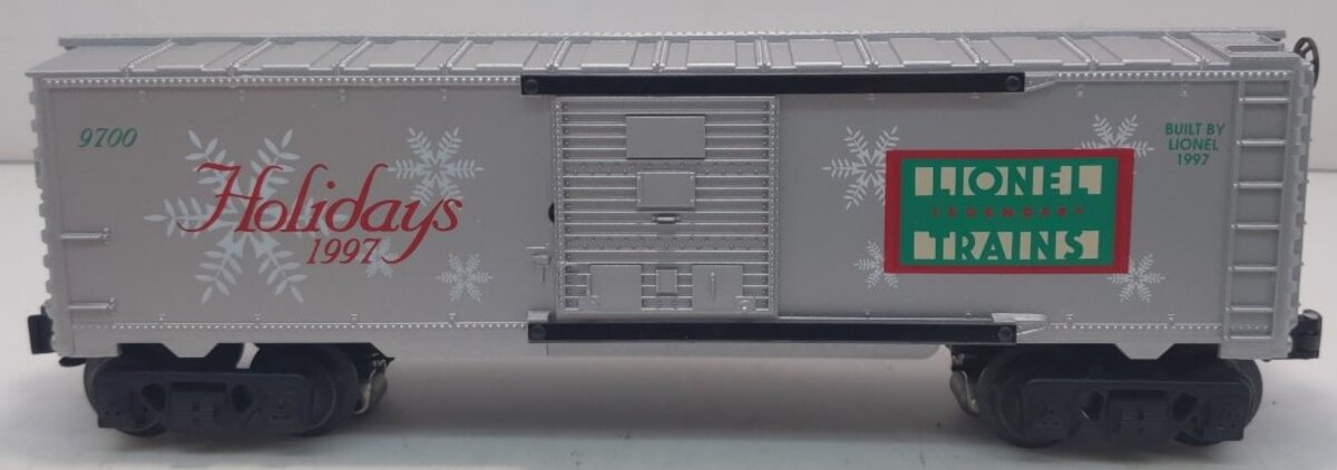 Lionel 6-16776 O Gauge Holiday Railsounds Boxcar EX/Box