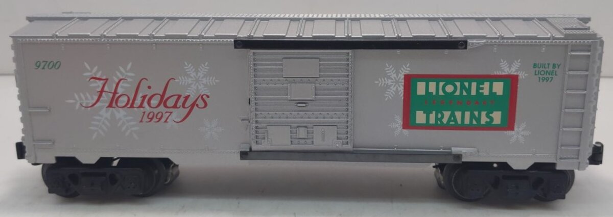 Lionel 6-16776 O Gauge Holiday Railsounds Boxcar EX/Box