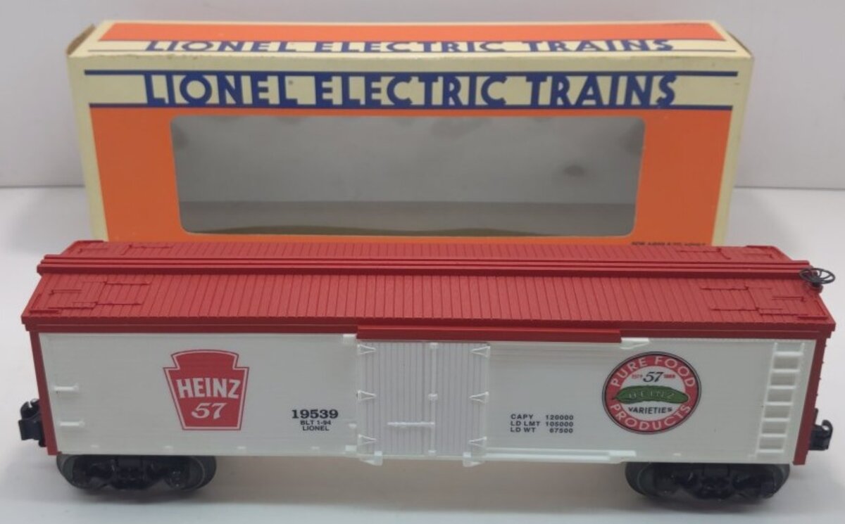 Lionel 6-19539 O Gauge Heinz Refrigerator Car #19539 LN/Box