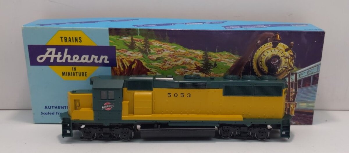 Athearn 4628 HO Scale Chicago & North Western GP50 Diesel Locomotive #5053 LN/Box