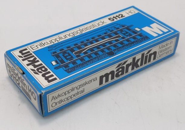 Marklin 5112 HO Scale Uncoupling Track Section