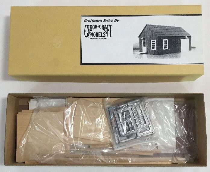 Gloor Craft Models 6010 O Scale Yard Office Kit NIB