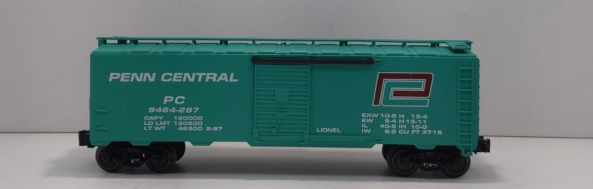 Lionel 6-17225 O Gauge Penn Central Scale-Size Boxcar #9464-297 LN/Box