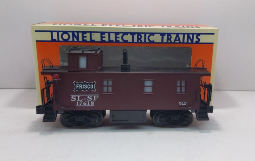 Lionel 6-17618 O Gauge Frisco Woodsided Illuminated Caboose #17618 LN/Box