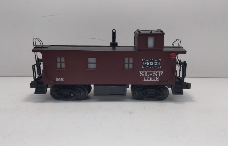 Lionel 6-17618 O Gauge Frisco Woodsided Illuminated Caboose #17618 LN/Box