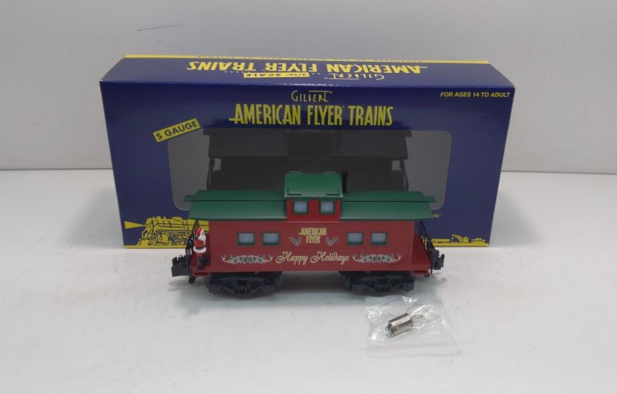 American Flyer 6-49046 S Scale Santa Animated Caboose