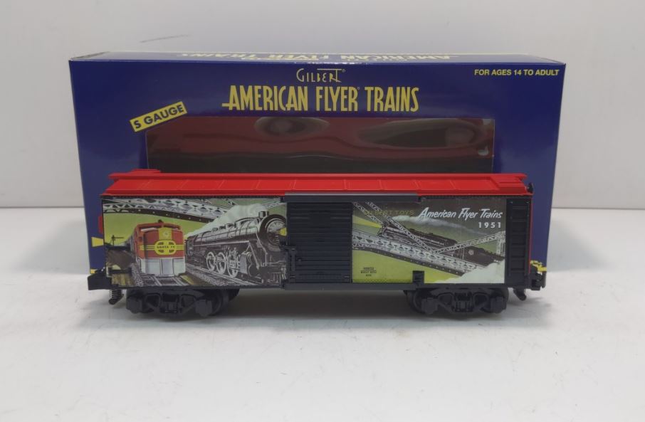 American Flyer 6-48832 S Gauge 1951 Catalog Art Boxcar LN/Box