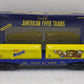 American Flyer 6-48537 S Gauge Nestle Nesquik Flatcar W/Milk Containers LN/Box