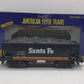 American Flyer 6-48637 S Scale Santa Fe Midnight Chief 2-Bay Hopper #187227 LN/Box