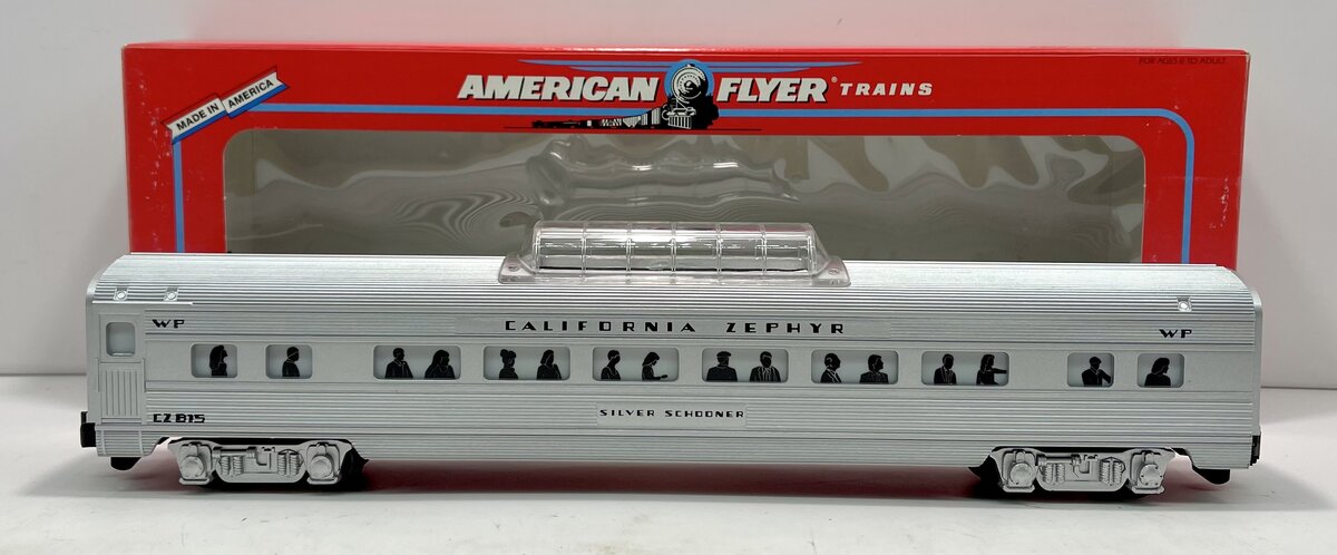 American Flyer 6-48928 S Scale Western Pacific California Zephyr Vista Dome car NIB