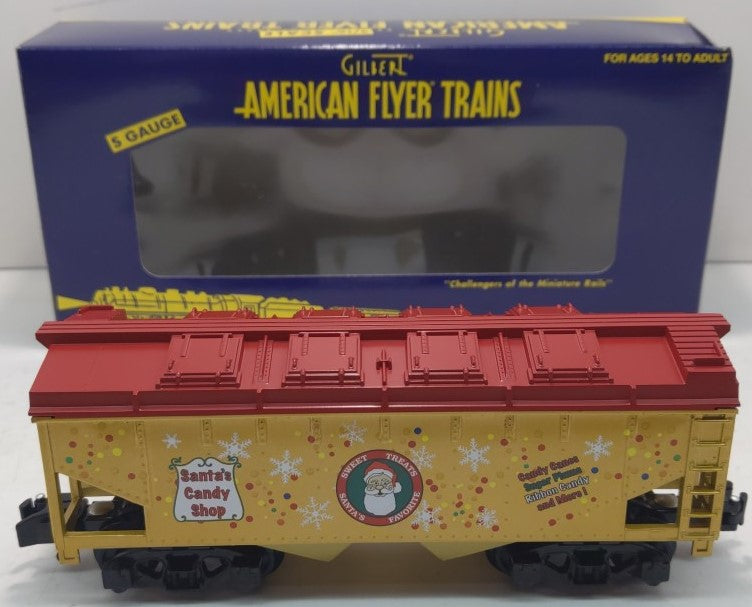 American Flyer 6-48632 S Santa's Candy Shop Christmas Sprinkles 2-Bay Hopper