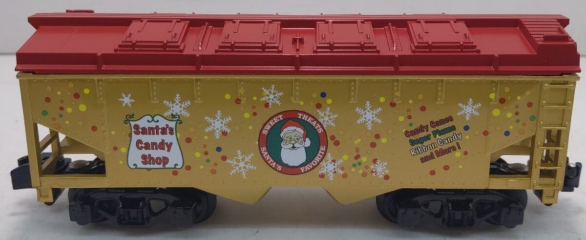 American Flyer 6-48632 S Santa's Candy Shop Christmas Sprinkles 2-Bay Hopper