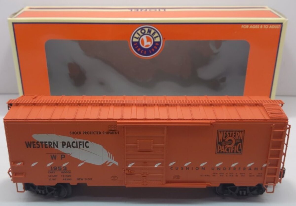 Lionel 6-17278 O Gauge Western Pacific PS-1 Boxcar #1953