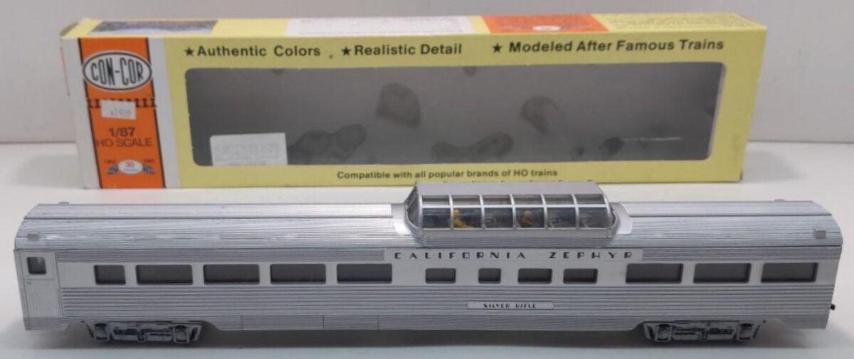Con-Cor 0001-000786 HO Scale California Zephyr 