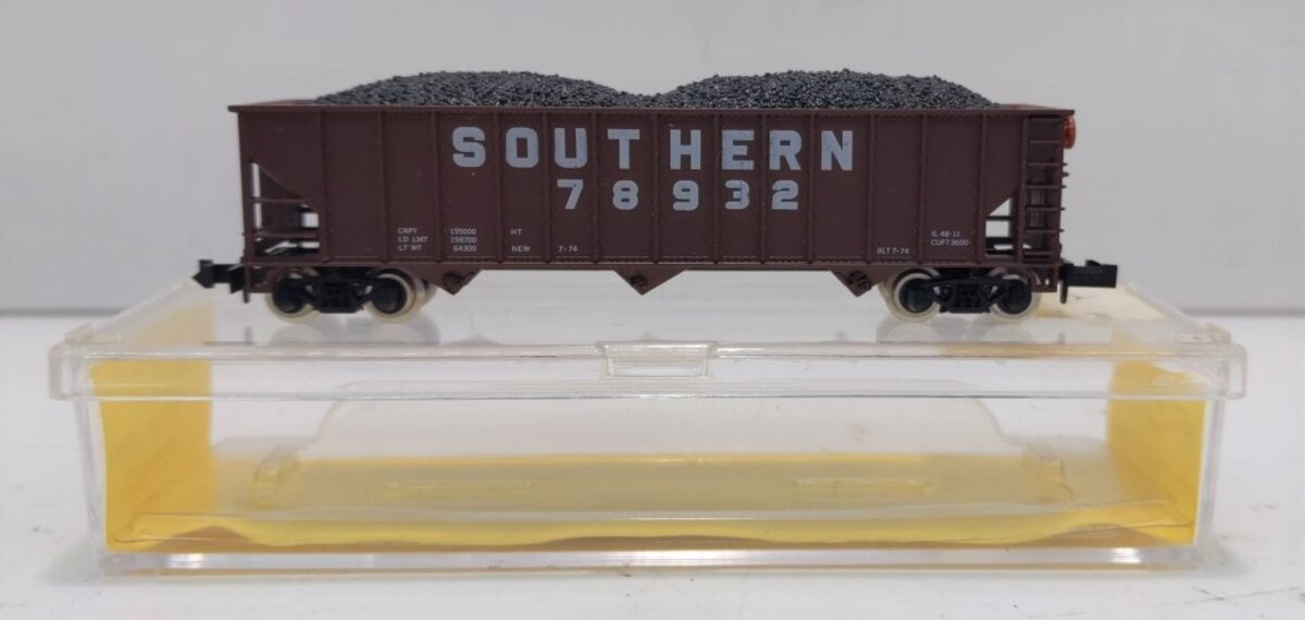 Atlas 3272 N Scale Southern 90 Ton Hopper Car #78932 LN/Box