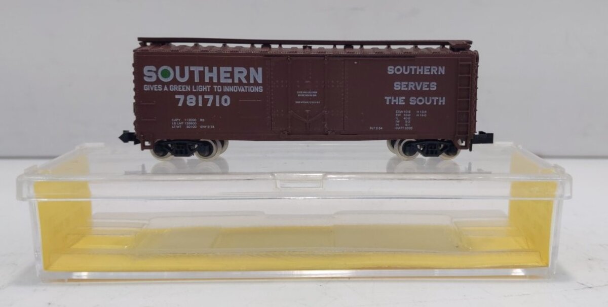 Atlas 3318 Atlas N Scale Southern 40' Plug Door Boxcar #781710