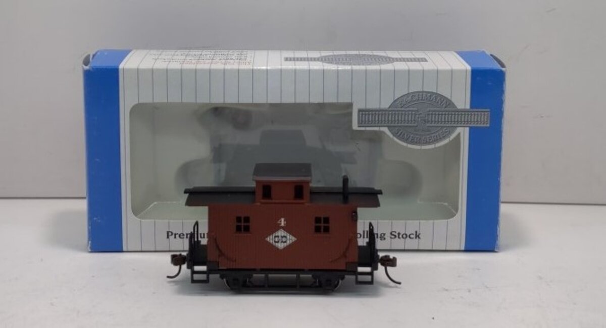 Bachmann 18446 HO Gorre & Daphrtid Bobber Caboose #4 LN/Box