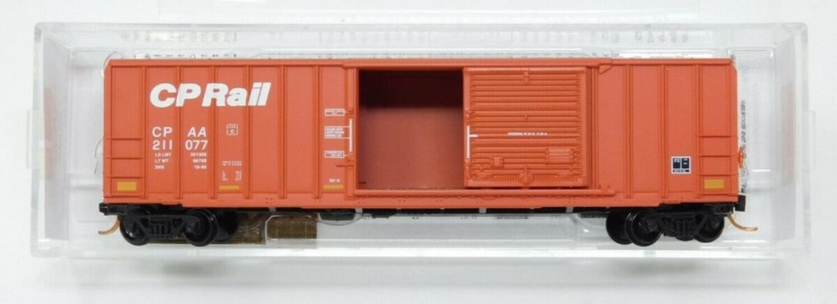 Micro-Trains 02500720 N CP Rail 50' Single Door Rib Side Boxcar #21077