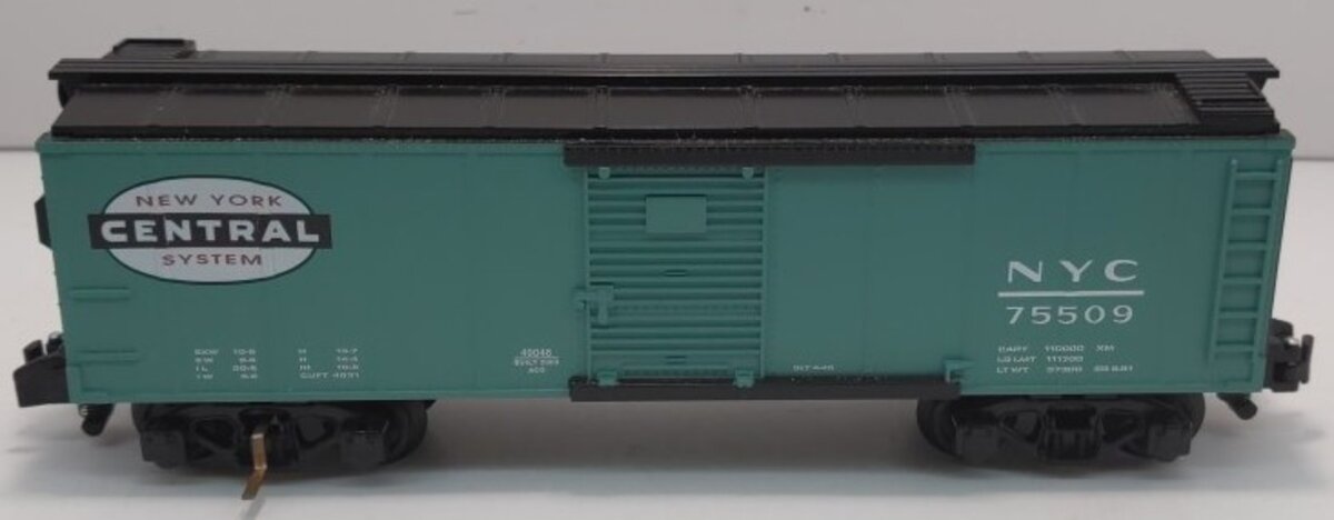 American Flyer 6-49048 S New York Central Operating Boxcar #75509 NIB