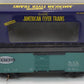 American Flyer 6-49048 S New York Central Operating Boxcar #75509 NIB