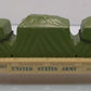 Lionel 6-39391 O Gauge US Army Flatcar w/ Tarped Freight Load