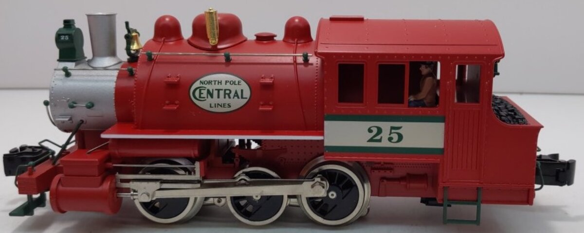 Lionel 6-28660 O Gauge North Pole 0-6-0 Dockside Switcher #25 LN/Box