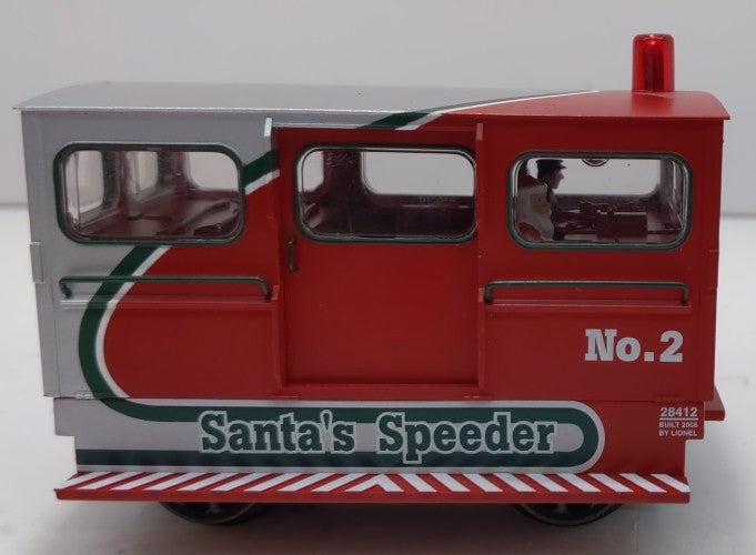 Lionel 6-28412 2006 Santas Christmas Speeder NIB