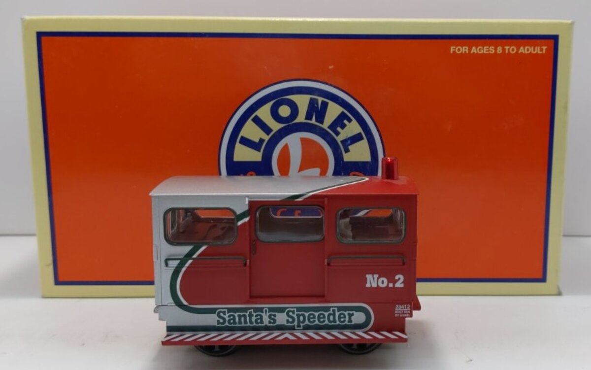 Lionel 6-28412 2006 Santas Christmas Speeder NIB
