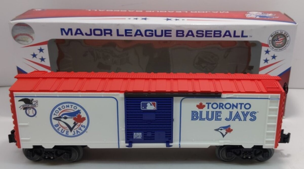 Lionel 6-81929 O Toronto Blue Jays Boxcar