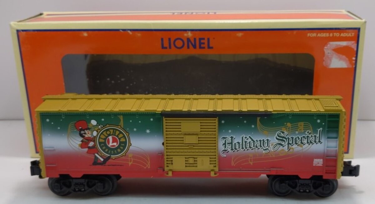 Lionel 6-26858 O Gauge Christmas Music Boxcar LN/Box