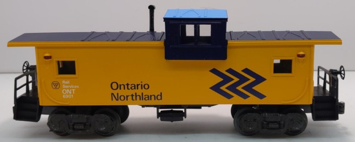 Lionel 6-6901 O Gauge Ontario Northland Illuminated EV Caboose LN/Box