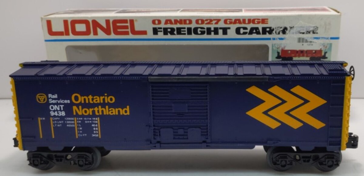 Lionel 6-9438 O Gauge Ontario Northland Box Car NIB