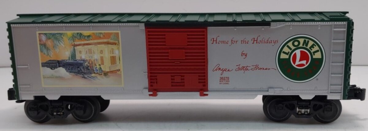 Lionel 6-36270 O Gauge Angela Trotta Thomas Christmas Boxcar LN