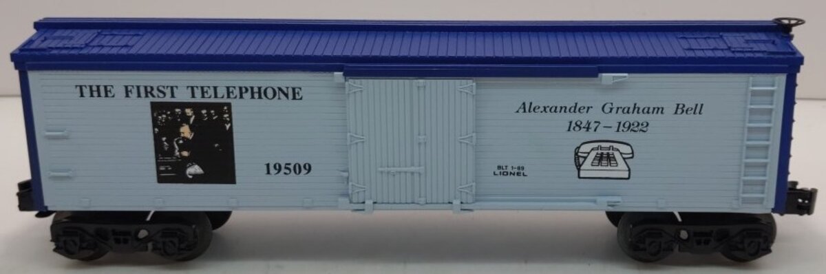 Lionel 6-19509 O Gauge Alexander Graham Bell Reefer LN/Box