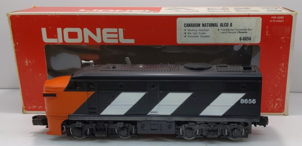Lionel 6-8656 O Gauge Canadian National Alco A Powered Diesel Locomotive EX/Box