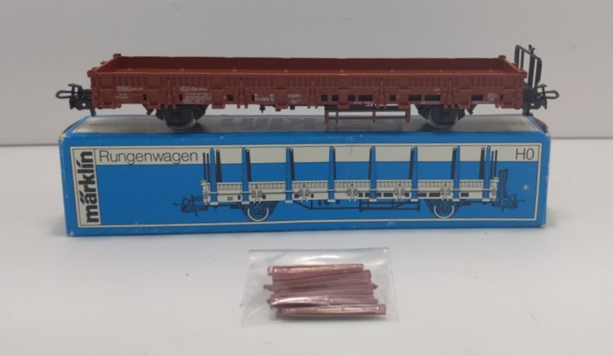 Marklin 4694 DB Flatcar w/Brakeman's Platform LN/Box