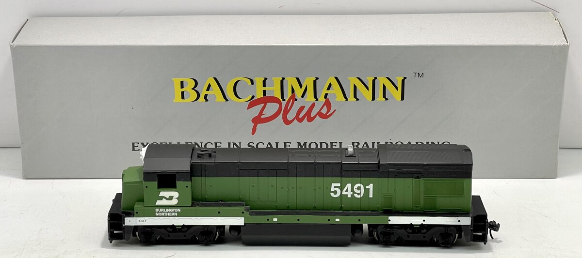 Bachmann 11112 HO Burlington Northern GE B23/B30-7 Diesel Locomotives #5491 LN/Box