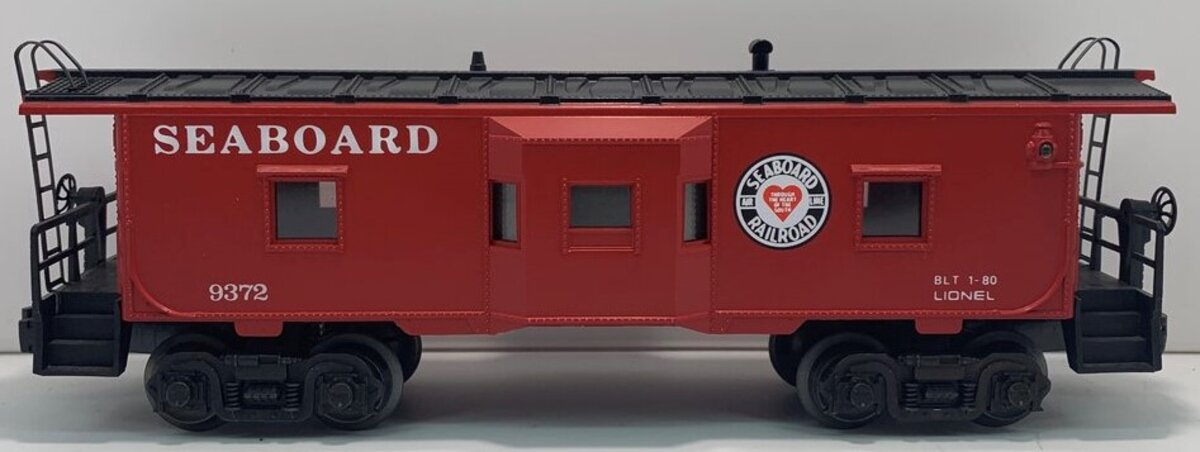 Lionel 6-9372 O Gauge Seaboard Bay Window Caboose LN/Box