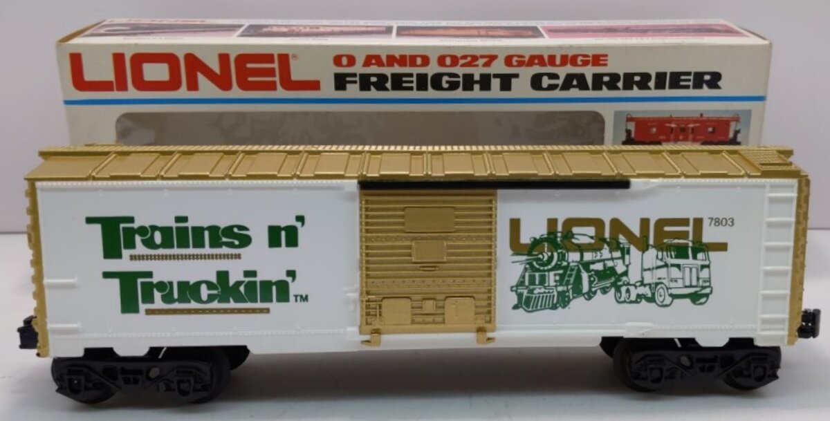 Lionel 6-7803 O Gauge Trains 'n Truckin' Boxcar LN/Box