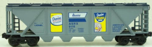 Lionel 6-9116 O Gauge Domino Sugar 4-Bay Hopper #9116 EX/Box