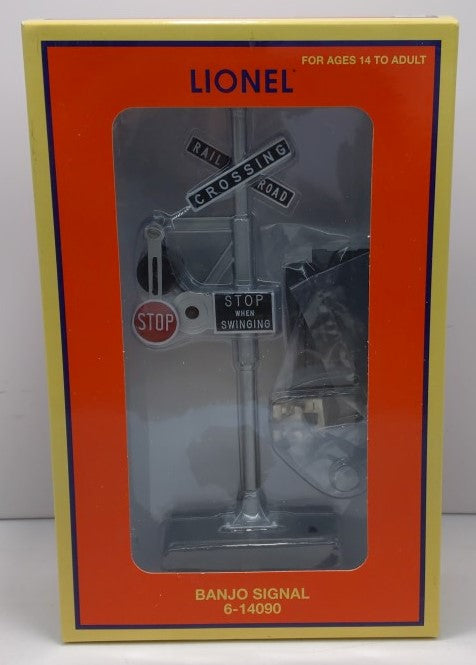 Lionel 6-14090 O Gauge Operating Banjo Signal LN/Box