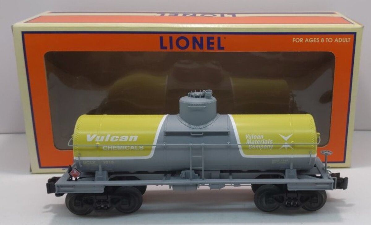Lionel 6-19615 O Gauge Vulcan 8,000 Gallon Tank Car #1015 LN/Box