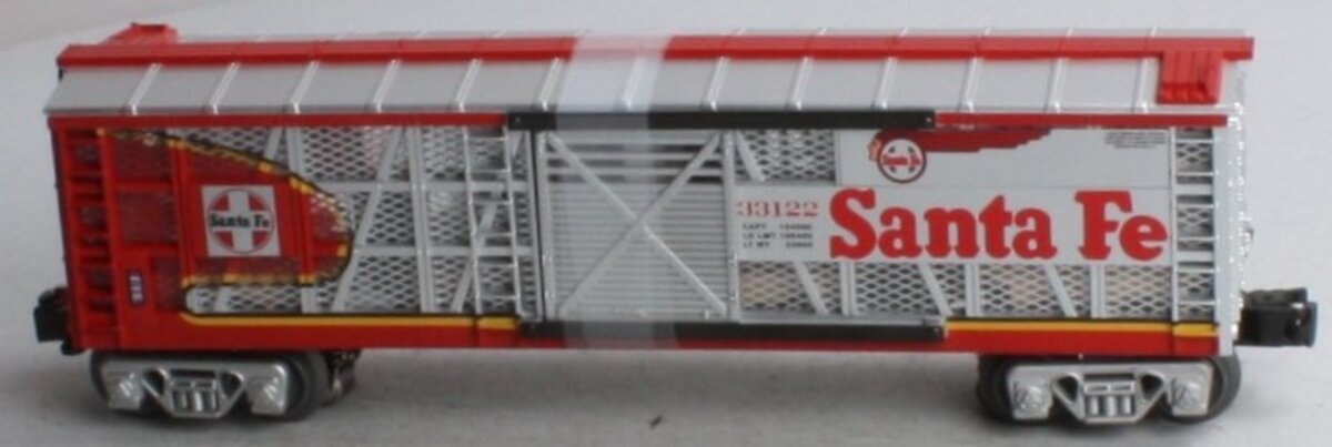 Lionel 6-58535 O Gauge Santa Fe War Bonnet Transparent Boxcar LN/Box