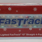 Lionel 2025010 O Gauge 10" Straight Fastrack w/ Multi-Colored Lights (Pack of 4) EX/Box